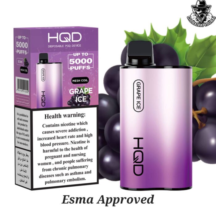 HQD Dispossble 5000 Puffs - Image 8