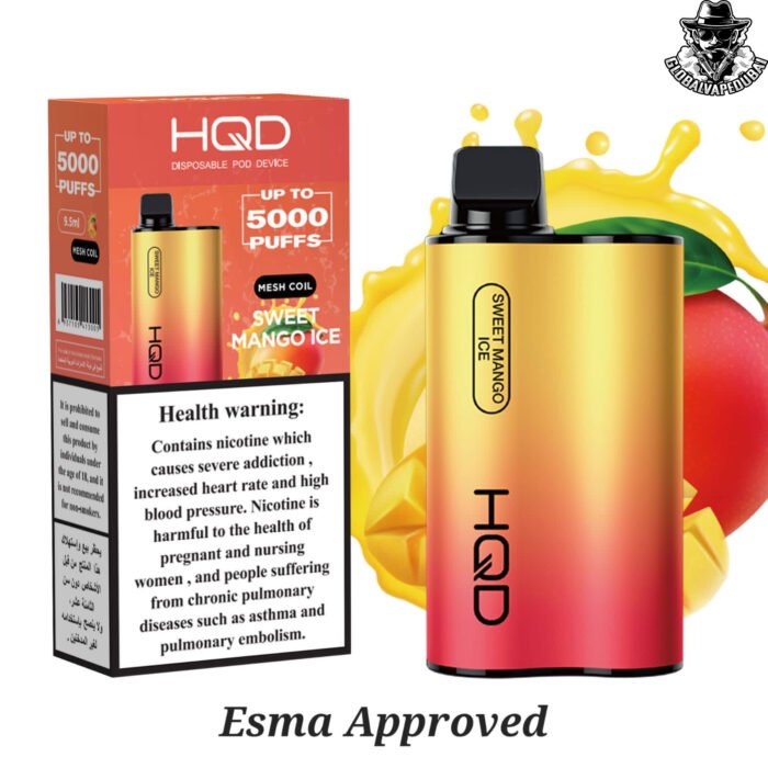 HQD Dispossble 5000 Puffs - Image 2