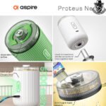 Aspire Proteus Neo E-Hookah Head - Image 2