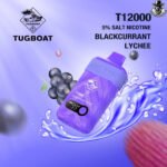 Tugboat T12000 Disposable (50mg) — 12,000 Puffs with Power Display – 2–3 Hour Dubai Delivery - Image 2