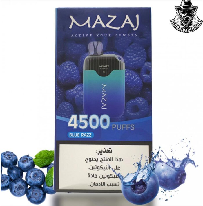 Blue-Razz Mazaj 4500 Puffs Disposable - Image 3