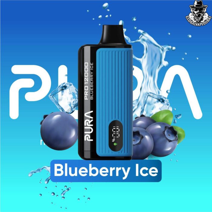 Blueberry-Ice Pura Pro 12000 Puffs Disposable Vape - Image 3