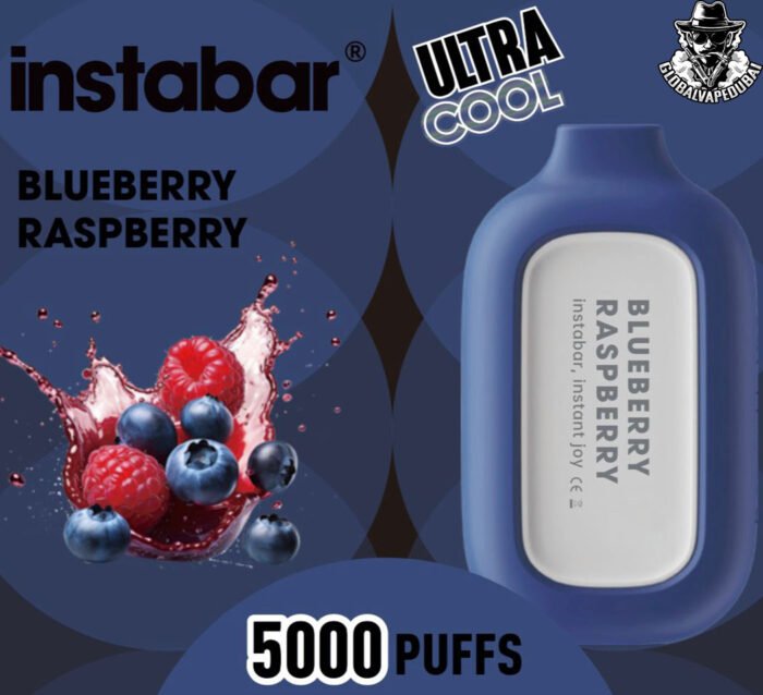 Blueberry-Raspberry Insta Bar 5000 Puffs Disposable - Image 4