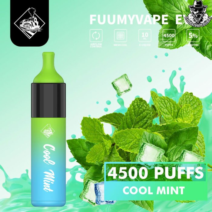 Cool-Mint Fuumy Vape Evo 4500 Puffs - Image 8