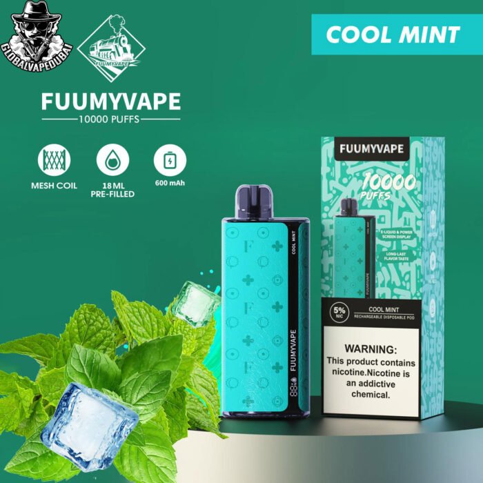 Cool-Mint Fummy Vape 10000 Puffs Disposable - Image 3