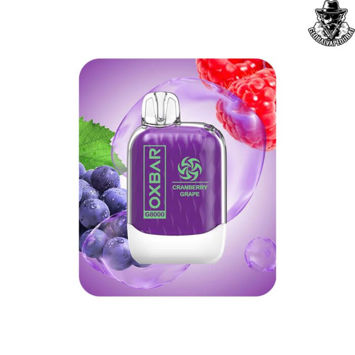 Cranberry-Grape Oxbar G8000 Disposable 8000 Puffs - Image 5