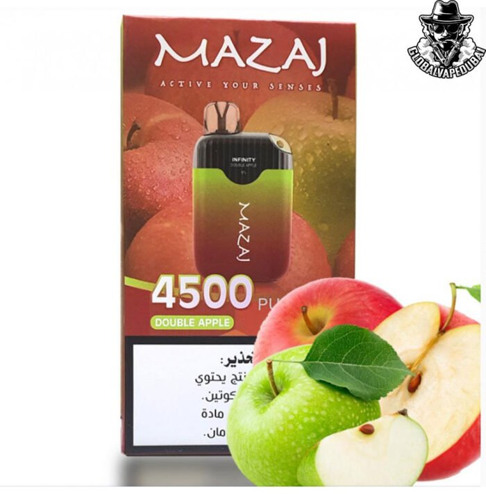 Double-Apple Mazaj 4500 Puffs Disposable - Image 5