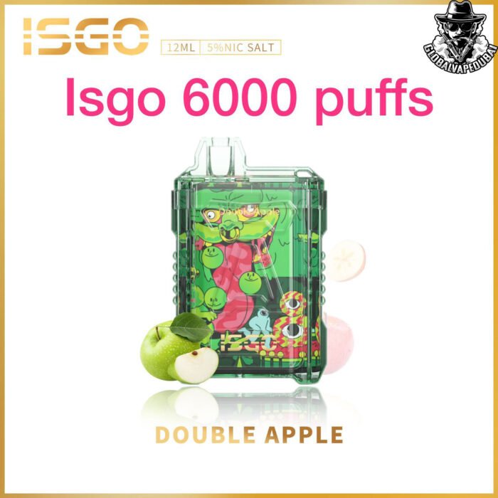 Double-Apple ISGO 6000 Puffs Disposable - Image 3