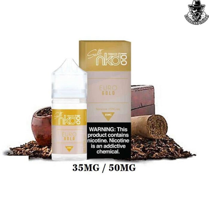 Euro-Gold Naked Saltnic 30ML 35MG-50MG - Image 5