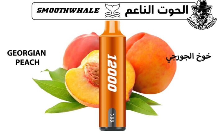 Georgian-Peach Smoothwhale 12000 puffs Disposable - Image 4