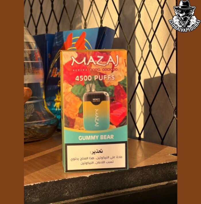 Gummy-Bear Mazaj 4500 Puffs Disposable - Image 7