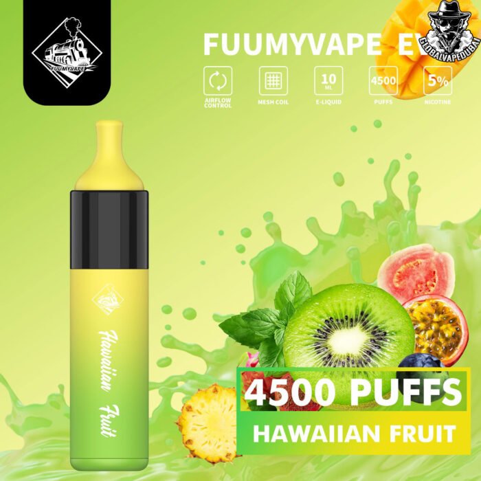 Hawaiian-Fruit Fuumy Vape Evo 4500 Puffs - Image 13