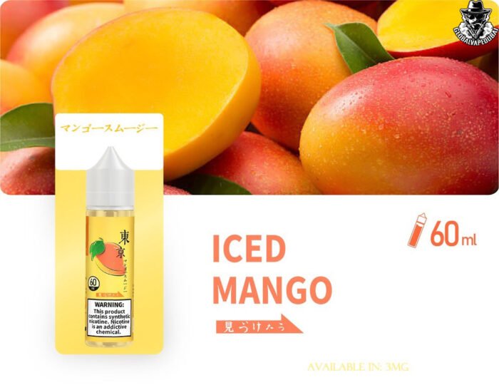 Iced-Mango TOKYO E-Liquid 60ML 3MG - Image 13