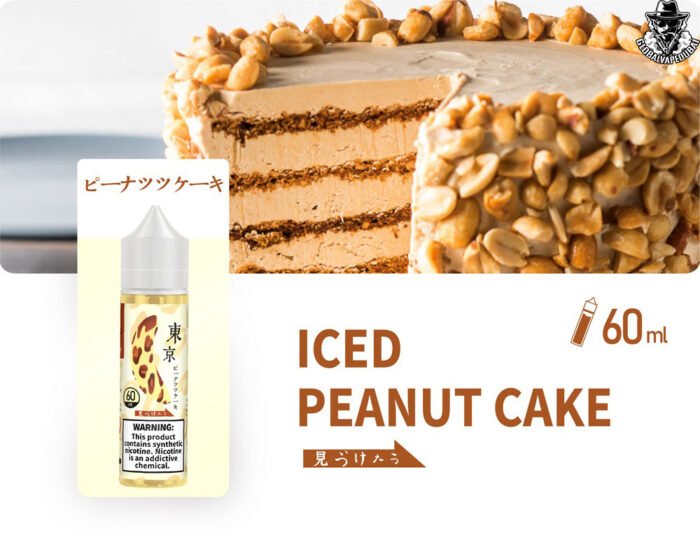Iced-Peanut-Cake TOKYO E-Liquid 60ML 3MG - Image 18