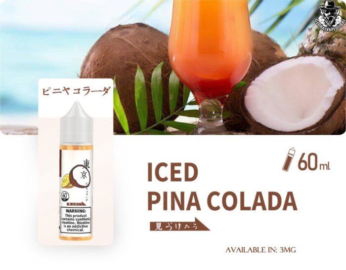 Iced-Pina-Colada TOKYO E-Liquid 60ML 3MG - Image 19