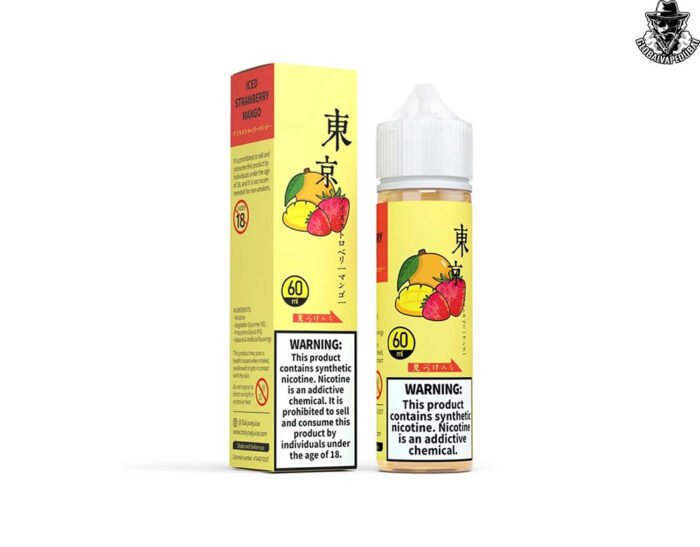 Iced-Strawberry-Mango TOKYO E-Liquid 60ML 3MG - Image 22
