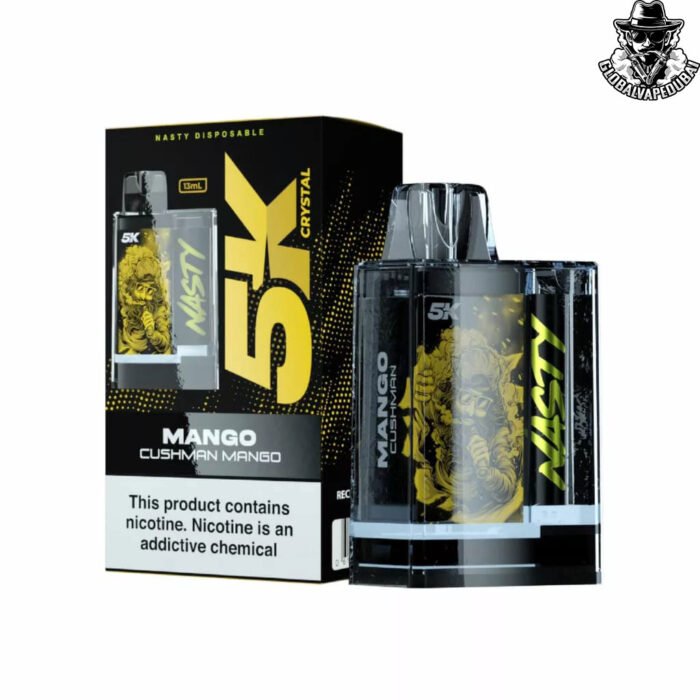 Mango-Cushman Nasty 5K Crystal Disposable 5000 Puffs - Image 3
