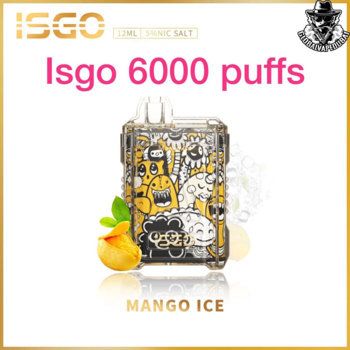 Mango-Ice ISGO 6000 Puffs Disposable - Image 5