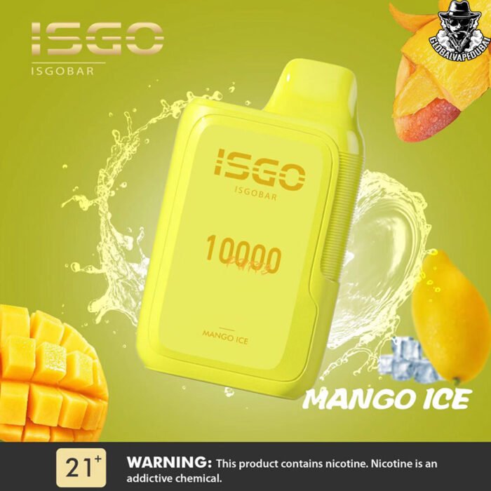 Mango-Ice Isgo Bar 10000 Puffs Disposable - Image 7