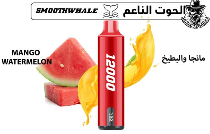 Mango-Watermelon Smoothwhale 12000 puffs Disposable - Image 7