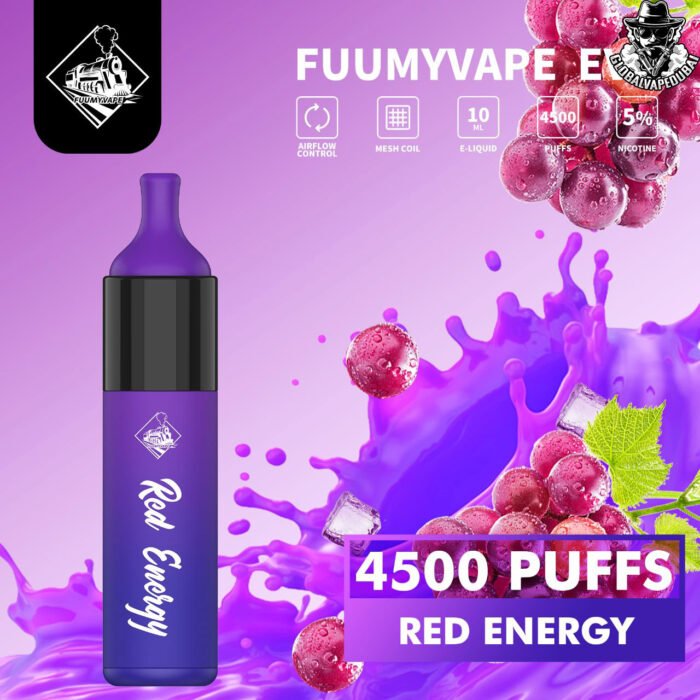 Red-Energy Fuumy Vape Evo 4500 Puffs - Image 17