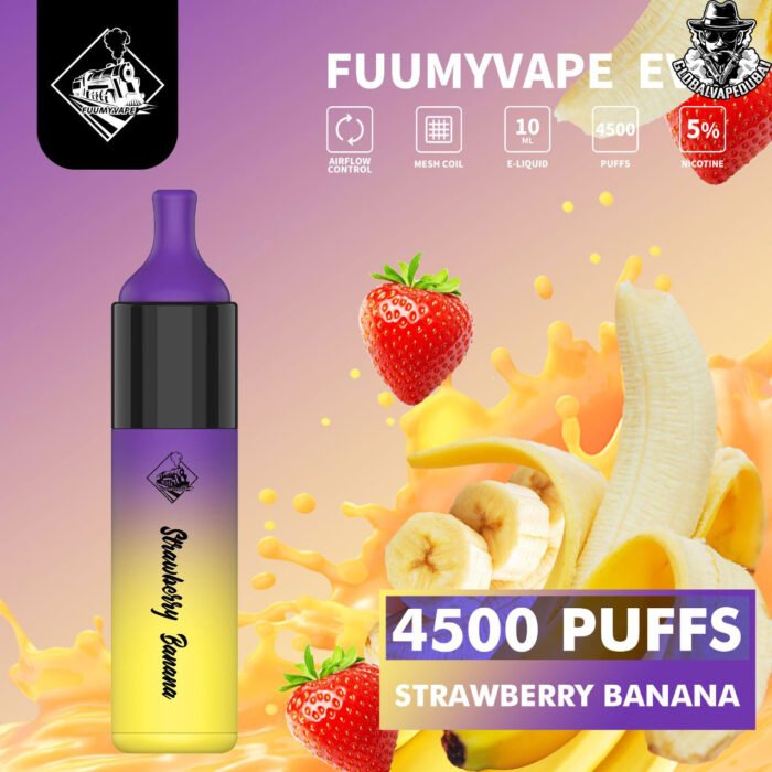 Strawberry-Banana Fuumy Vape Evo 4500 Puffs - Image 18