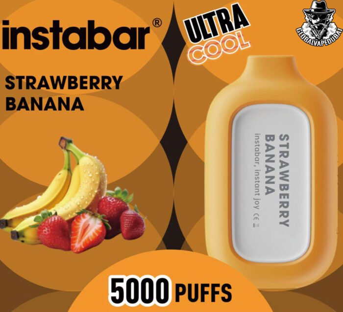 Strawberry-Banana Insta Bar 5000 Puffs Disposable - Image 9