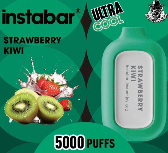 Strawberry-Kiwi Insta Bar 5000 Puffs Disposable - Image 10