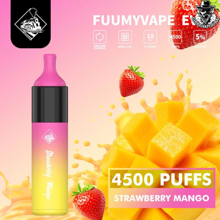 Strawberry-Mango Fuumy Vape Evo 4500 Puffs - Image 21