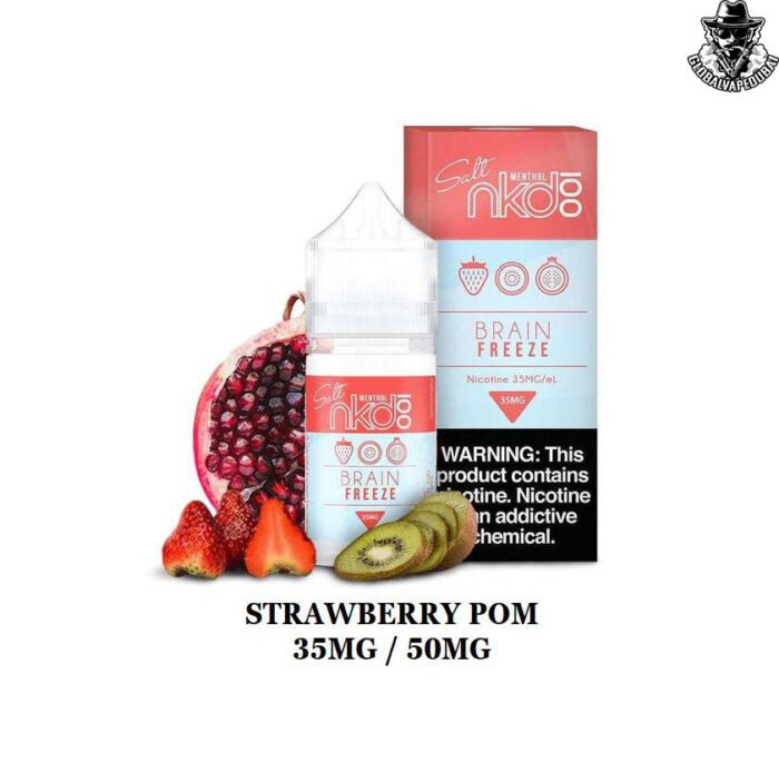Strawberry-Pom Naked Saltnic 30ML 35MG-50MG - Image 14