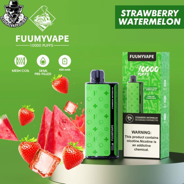 Strawberry-Watermelon Fummy Vape 10000 Puffs Disposable - Image 12