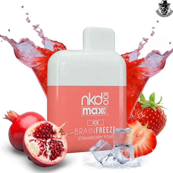 Strewberry-Pomegranate-Ice Naked 100 Max Disposable 4500 Puffs - Image 15