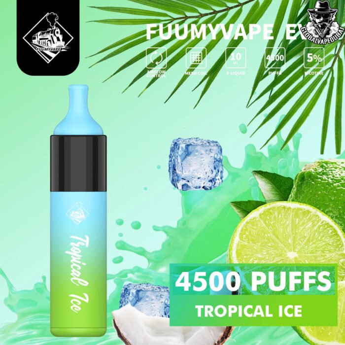 Tropical-Ice Fuumy Vape Evo 4500 Puffs - Image 23
