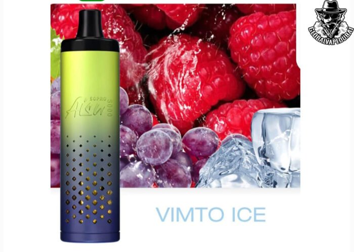Vimto-Ice Aisu Sopro 5000 Puffs Disposable - Image 8