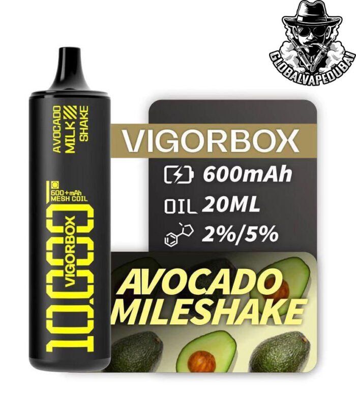 Avocado-Milkshake Vigorbox Disposable 10000 Puffs - Image 2