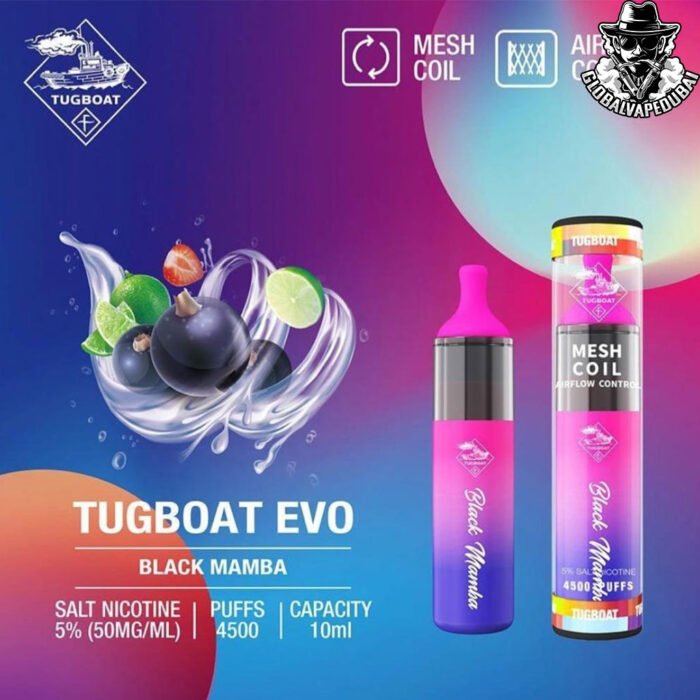 Black-Mamba Tugboat Evo 4500 puffs Disposable - Image 6