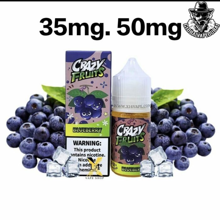 Blueberry-Ice Crazy 30ML Saltnic 35MG 50MG - Image 2