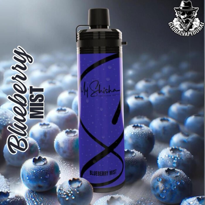 Blueberry-Mist My Shisha DTL 10000 Pufffs Disposable - Image 4