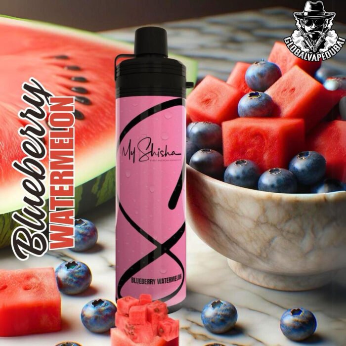 Blueberry-Watermelon My Shisha DTL 10000 Pufffs Disposable - Image 5