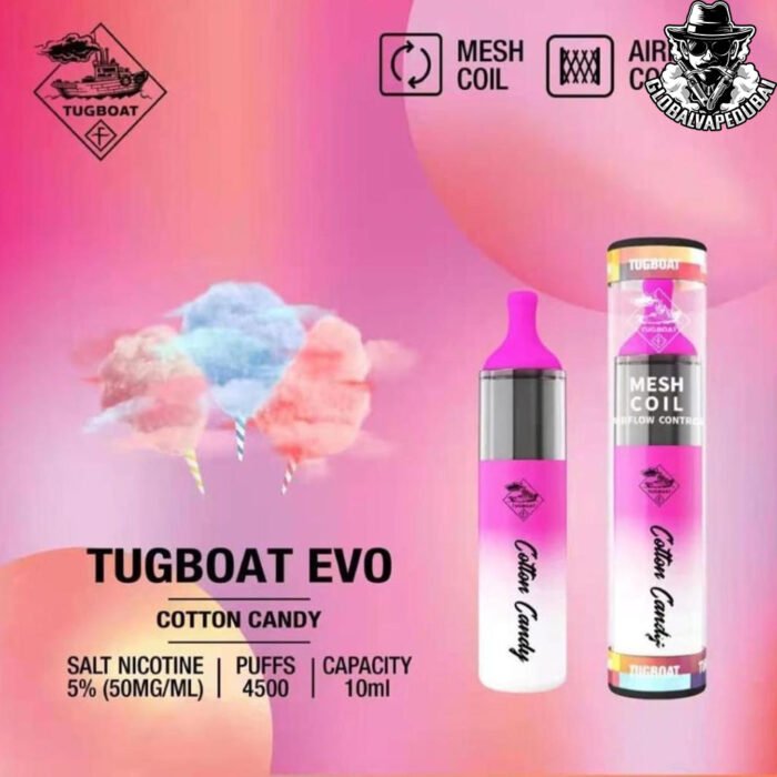 Cotton-Candy Tugboat Evo 4500 puffs Disposable - Image 10