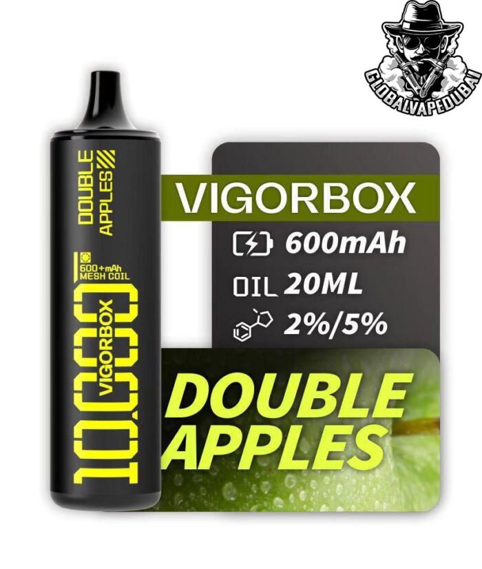 Double-Apple Vigorbox Disposable 10000 Puffs - Image 5