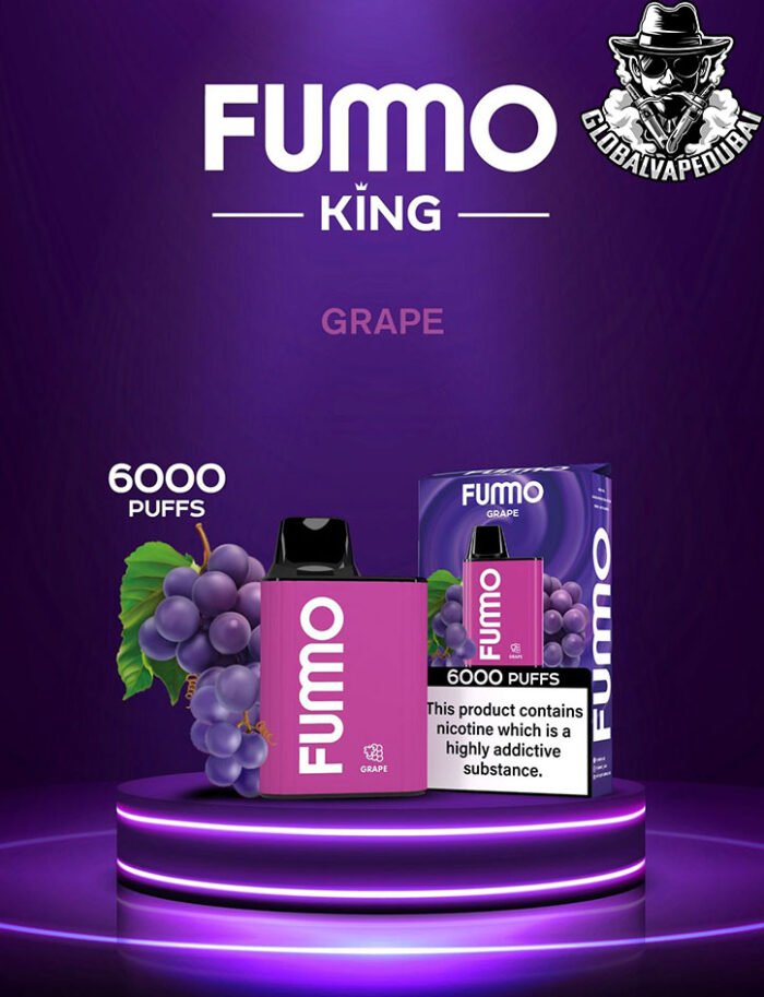 Grape Fummo King Disposable 6000 Puffs Vape in Duabi Uae - Image 6