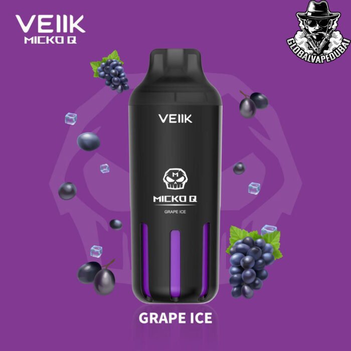 Grape-Ice Veiik Micko Q Disposable 5500 Puffs - Image 9