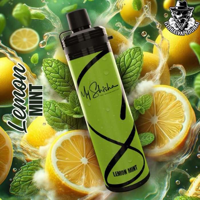 Lemon-Mint My Shisha DTL 10000 Pufffs Disposable - Image 14