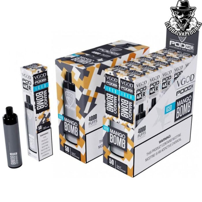 Mango-Bomb VGod Pod disposable 4000 Puffs - Image 7