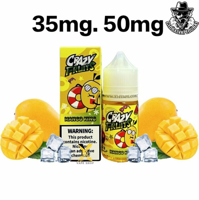 Mango-King-Ice Crazy 30ML Saltnic 35MG 50MG - Image 7