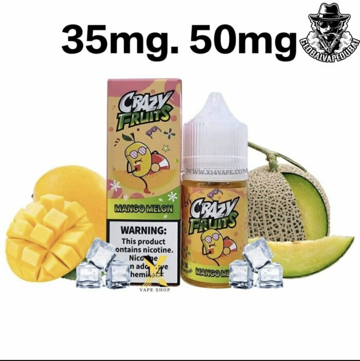 Mango-Melon-Ice Crazy 30ML Saltnic 35MG 50MG - Image 8