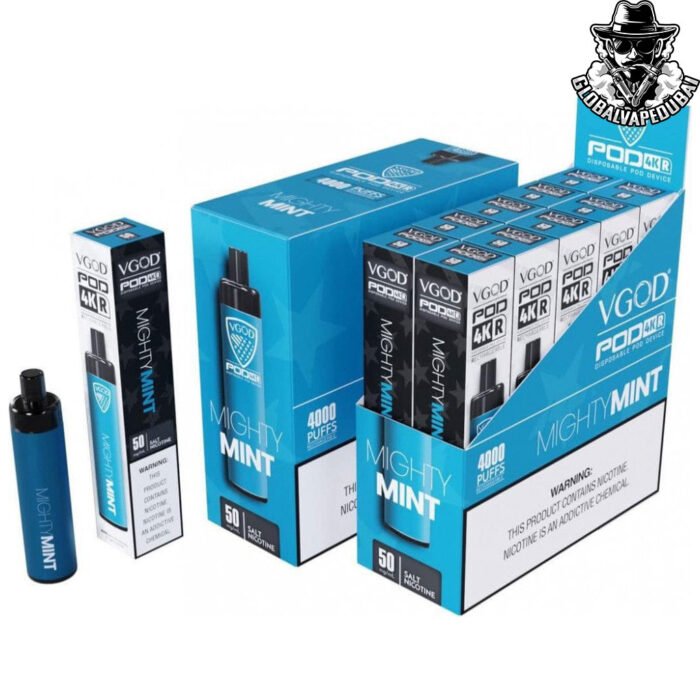 Mighty-Mint VGod Pod disposable 4000 Puffs - Image 8