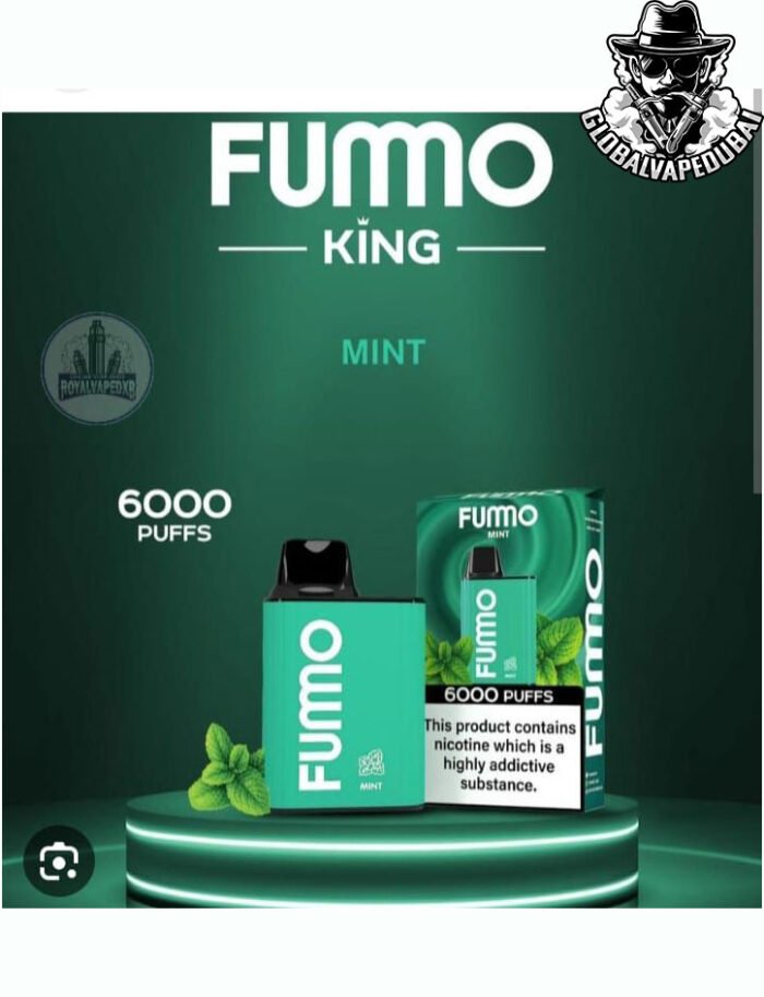 Mint Fummo King Disposable 6000 Puffs Vape in Duabi Uae - Image 9