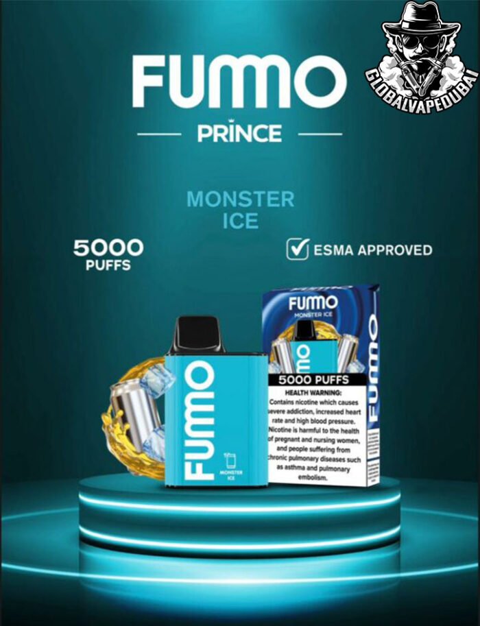 Monster-Ice Fummo King Disposable 6000 Puffs Vape in Duabi Uae - Image 10
